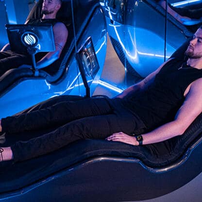 Illustration Fitness Park : Hydromassage (lit de massage à eau)
