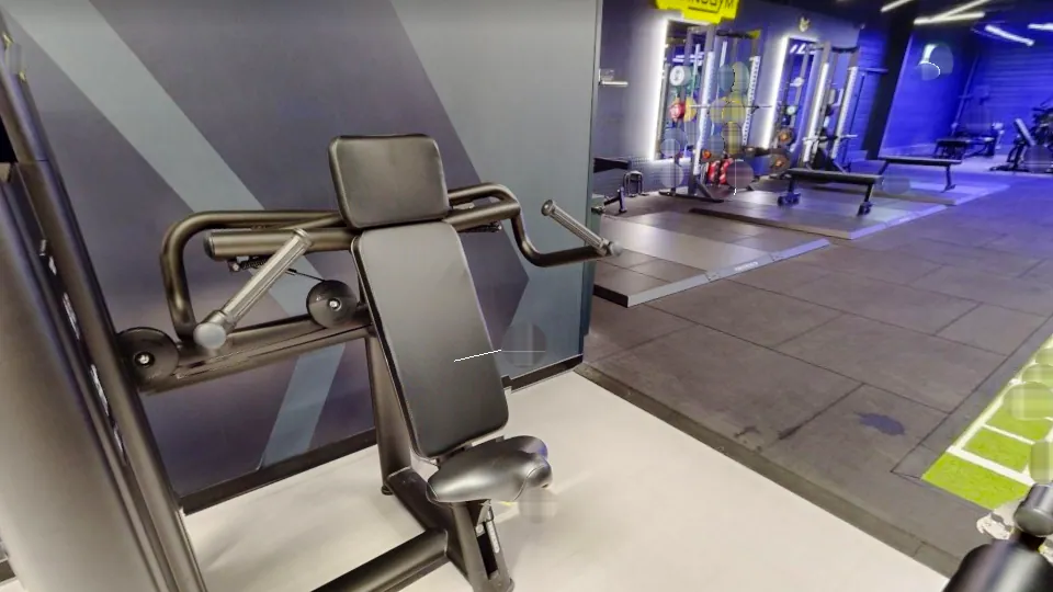 Illustration Fitness Park : Presse épaules (Shoulder Press)