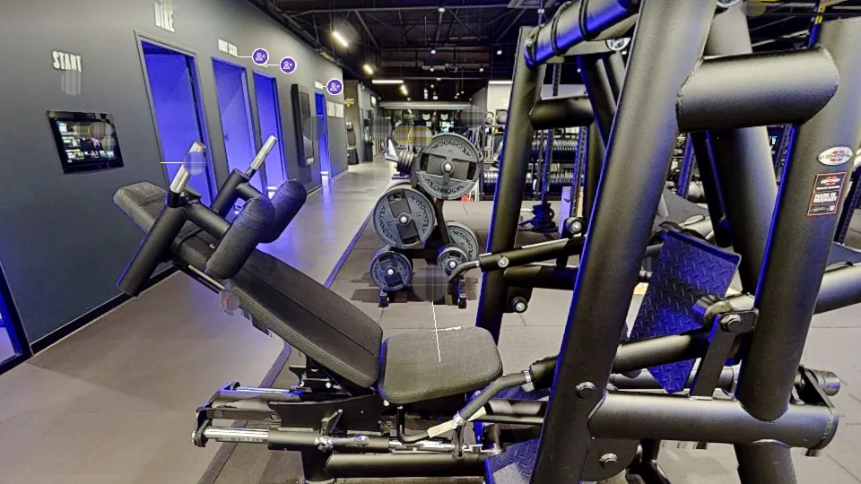 Illustration Fitness Park : Strong Leg Press (Gym80)