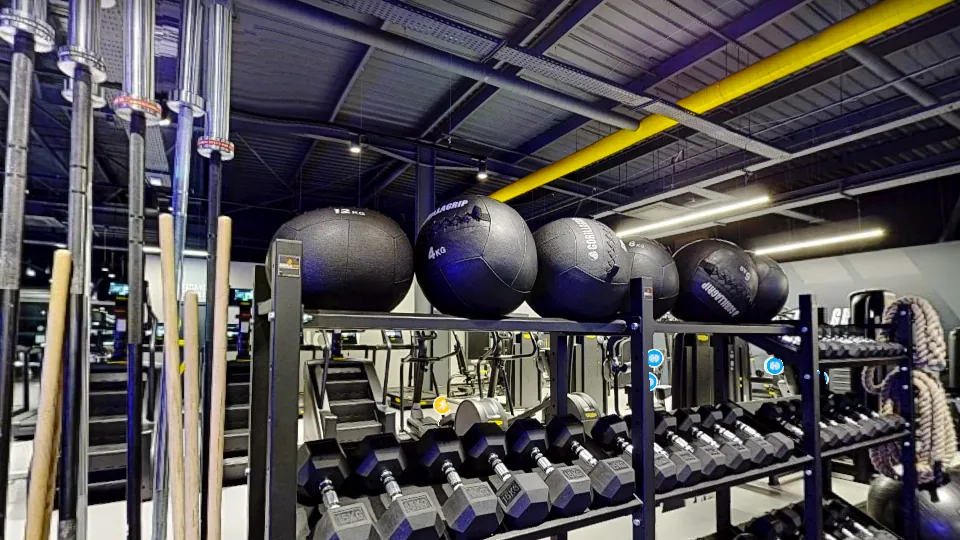 Illustration Fitness Park : Wall Ball