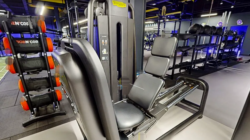 Illustration Fitness Park : Leg Press (presse à cuisses)
