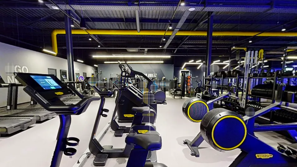 Illustration Fitness Park : Vélo position assise Technogym