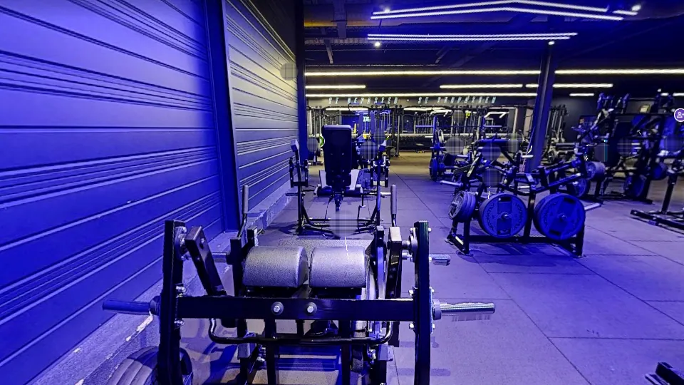 Illustration Fitness Park : Hip Thrust Machine Hammer (plate loaded)