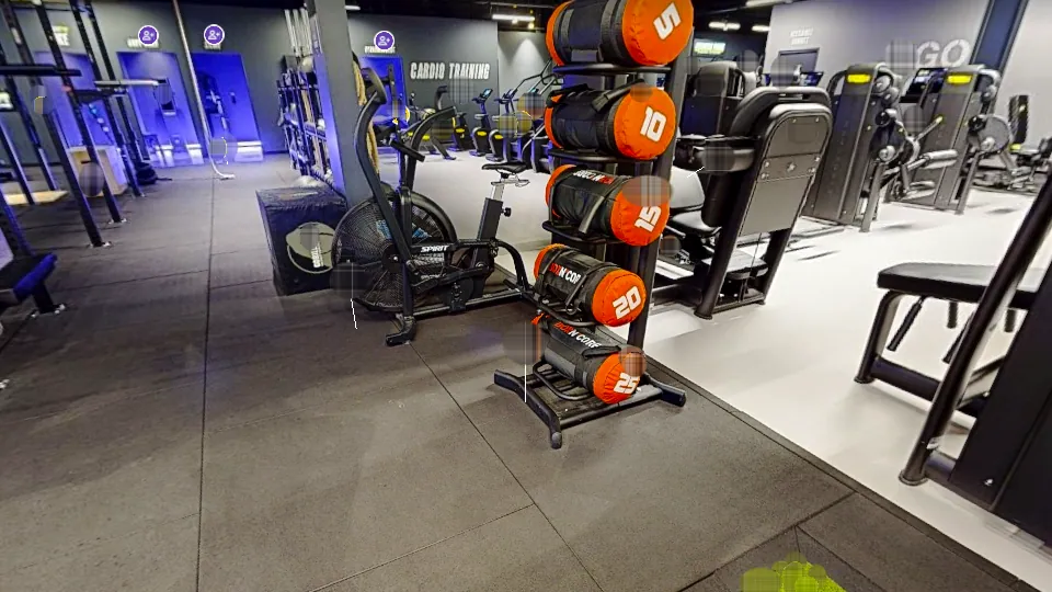 Illustration Fitness Park : Sacs lestés (Sandbags)