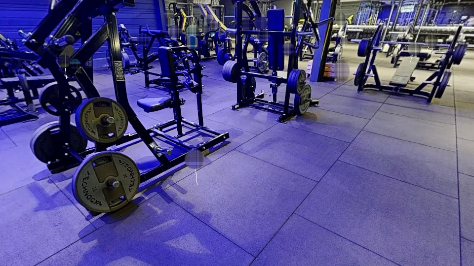 Illustration Fitness Park : Tirage vertical assisté Hammer (plate loaded)