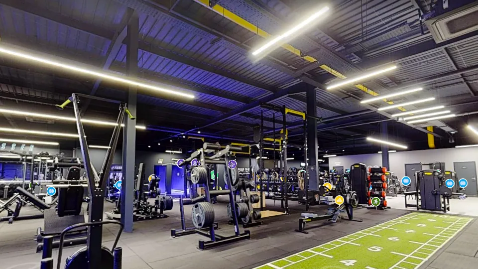 Illustration Fitness Park : Cross-Training
